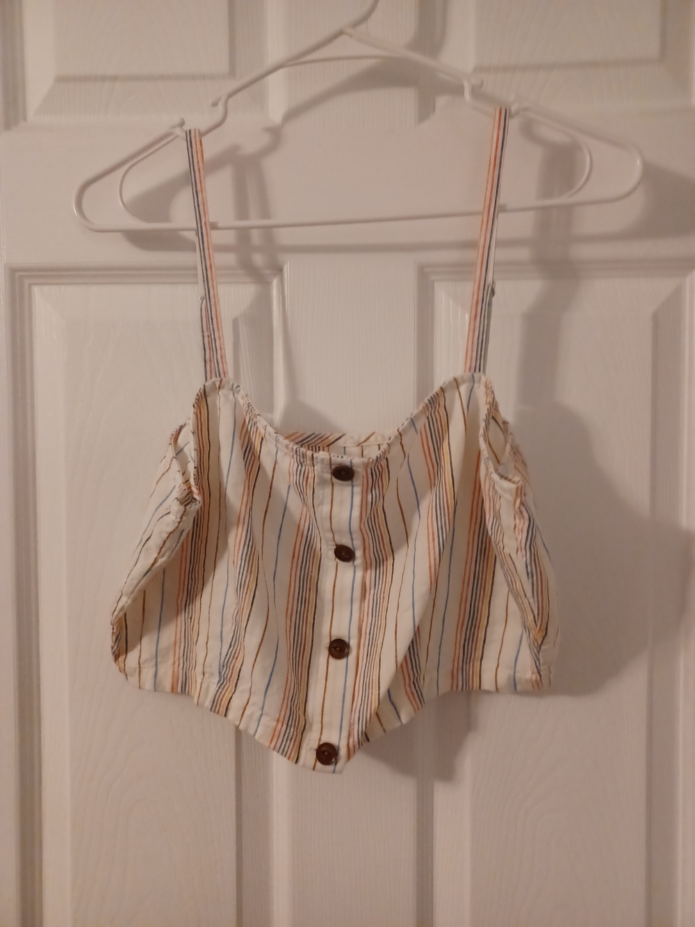 Outerknown Top Eclipse Cropped Tank Multi Color